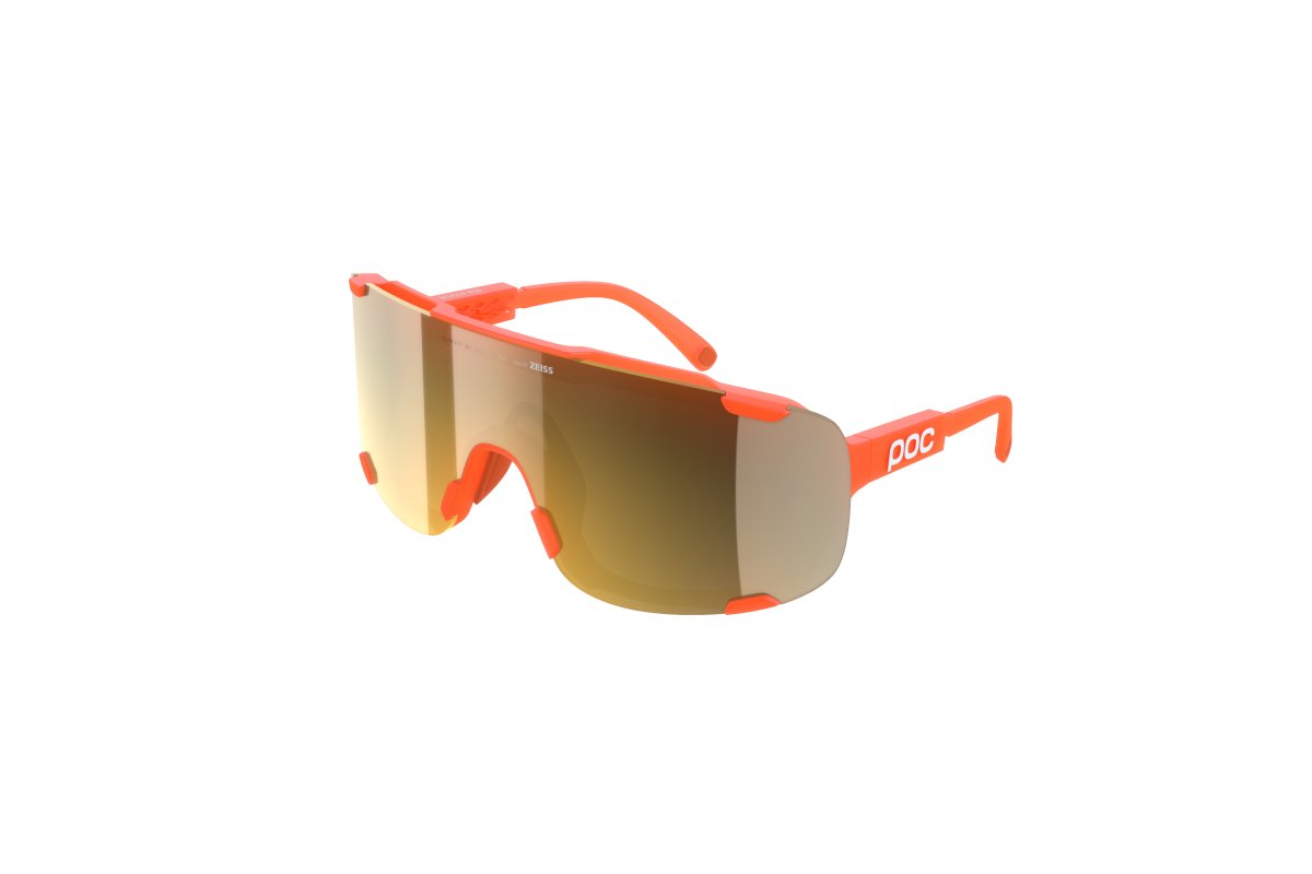 Doctorbike DEVOUR MID - FLUO. ORANGE TRANSLUCENT/CLARITY ROAD/PARTLY SUNNY GOLD