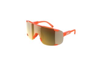 Doctorbike DEVOUR MID - FLUO. ORANGE TRANSLUCENT/CLARITY ROAD/PARTLY SUNNY GOLD