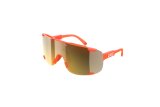Doctorbike DEVOUR MID - FLUO. ORANGE TRANSLUCENT/CLARITY ROAD/PARTLY SUNNY GOLD