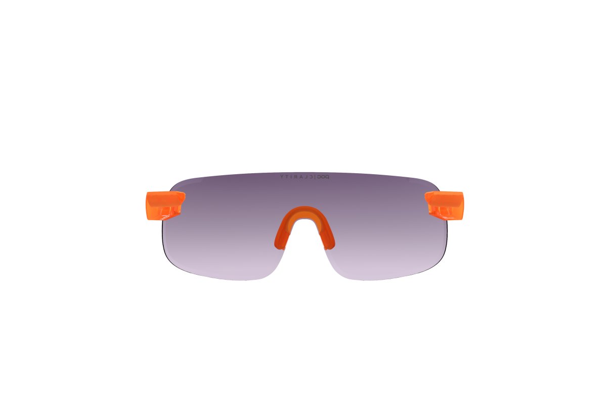 Doctorbike ELICIT + - FLUO. ORANGE TRANSLUCENT/CLARITY ROAD/PARTLY SUNNY GOLD