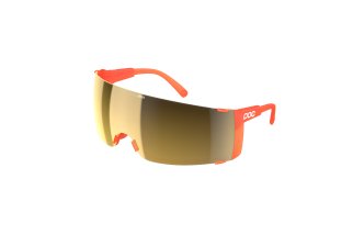 Doctorbike PROPEL - FLUORESCENT ORANGE TRANSLUCENT/CLARITY ROAD/SUNNY GOLD