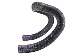 Doctorbike NASTRO MANUBRIO SUPACAZ SUPER STICKY KUSH - STAR FADE - OIL SLICK (OS PLUGS)