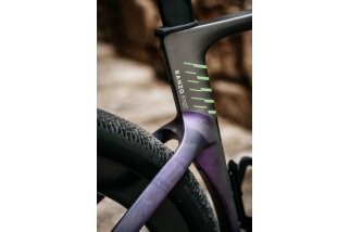 Doctorbike RIDLEY KANZO FAST 2.0 SRAM RIVAL XPLR - BLACK-AMETHYST PURPLE (2026)