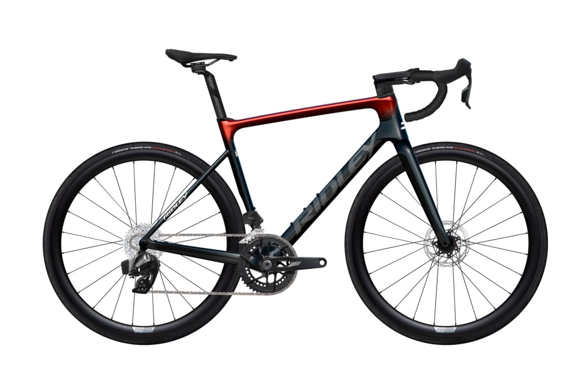 Doctorbike RIDLEY FALCN RIVAL AXS - BLACK-CANDY RED METALLIC (2026)