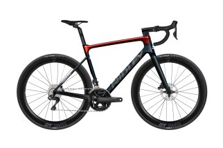 Doctorbike RIDLEY FALCN ULTEGRA DI2 - BLACK-CANDY RED METALLIC (2026)