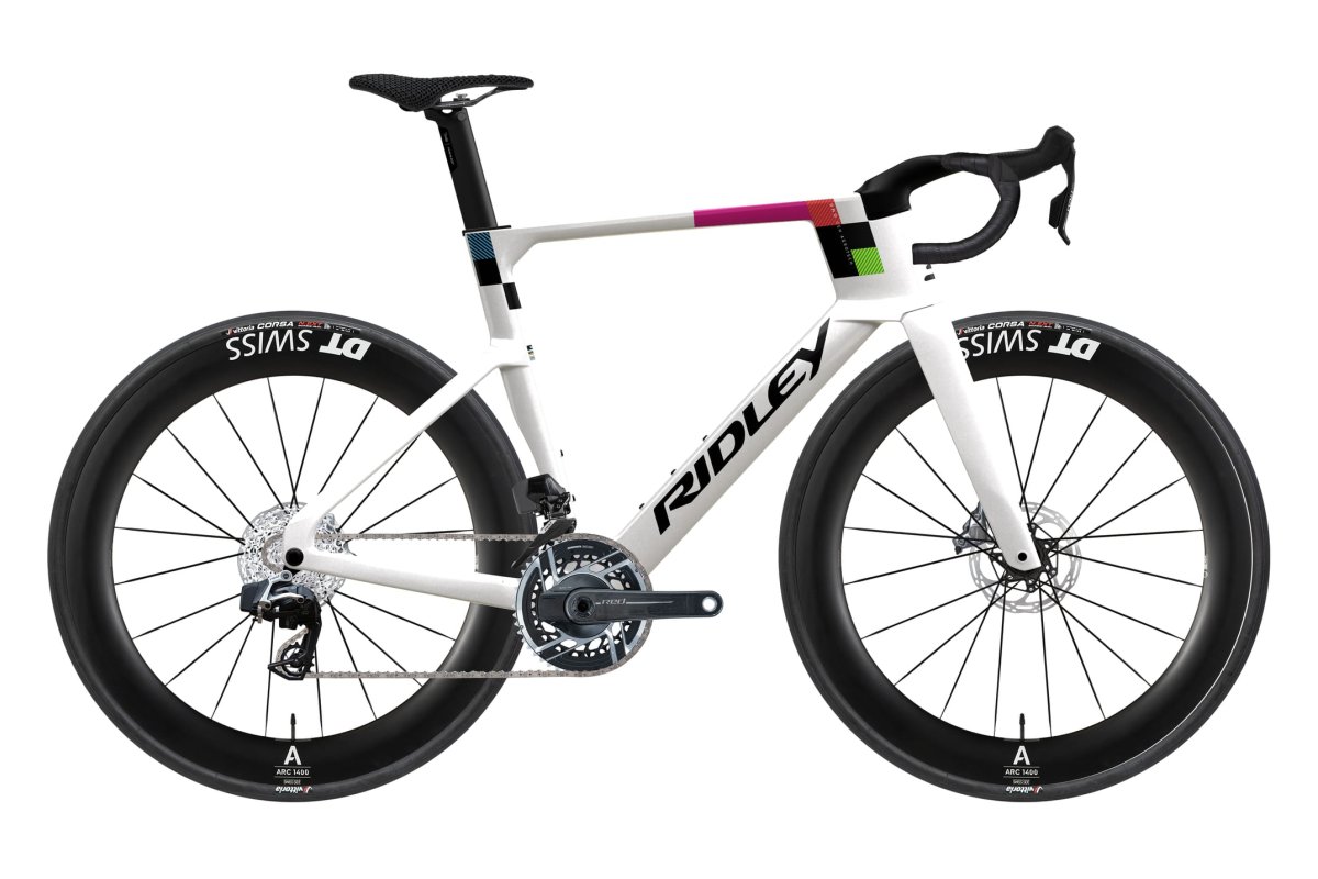 Doctorbike RIDLEY NOAH FAST RED AXS - PEARL WHITE (2027)