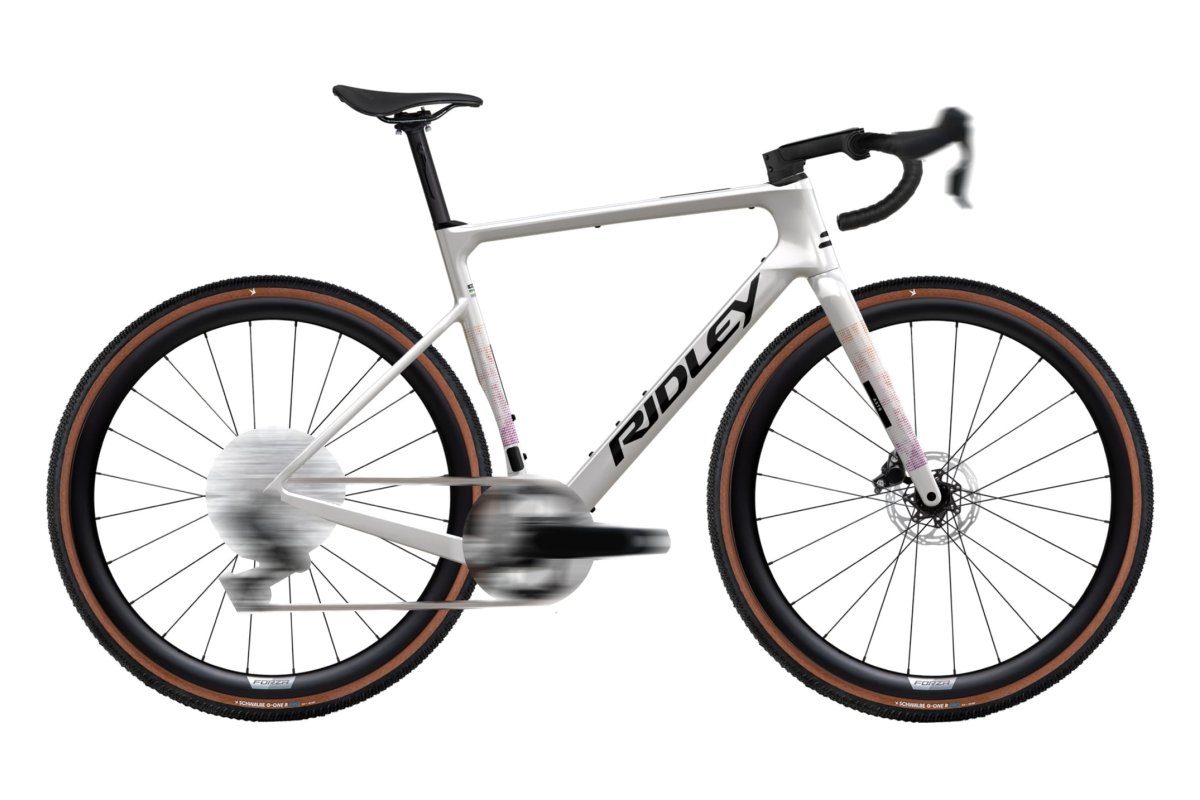 Doctorbike RIDLEY ASTR GRX DI2 1X - PEARL WHITE (2027)
