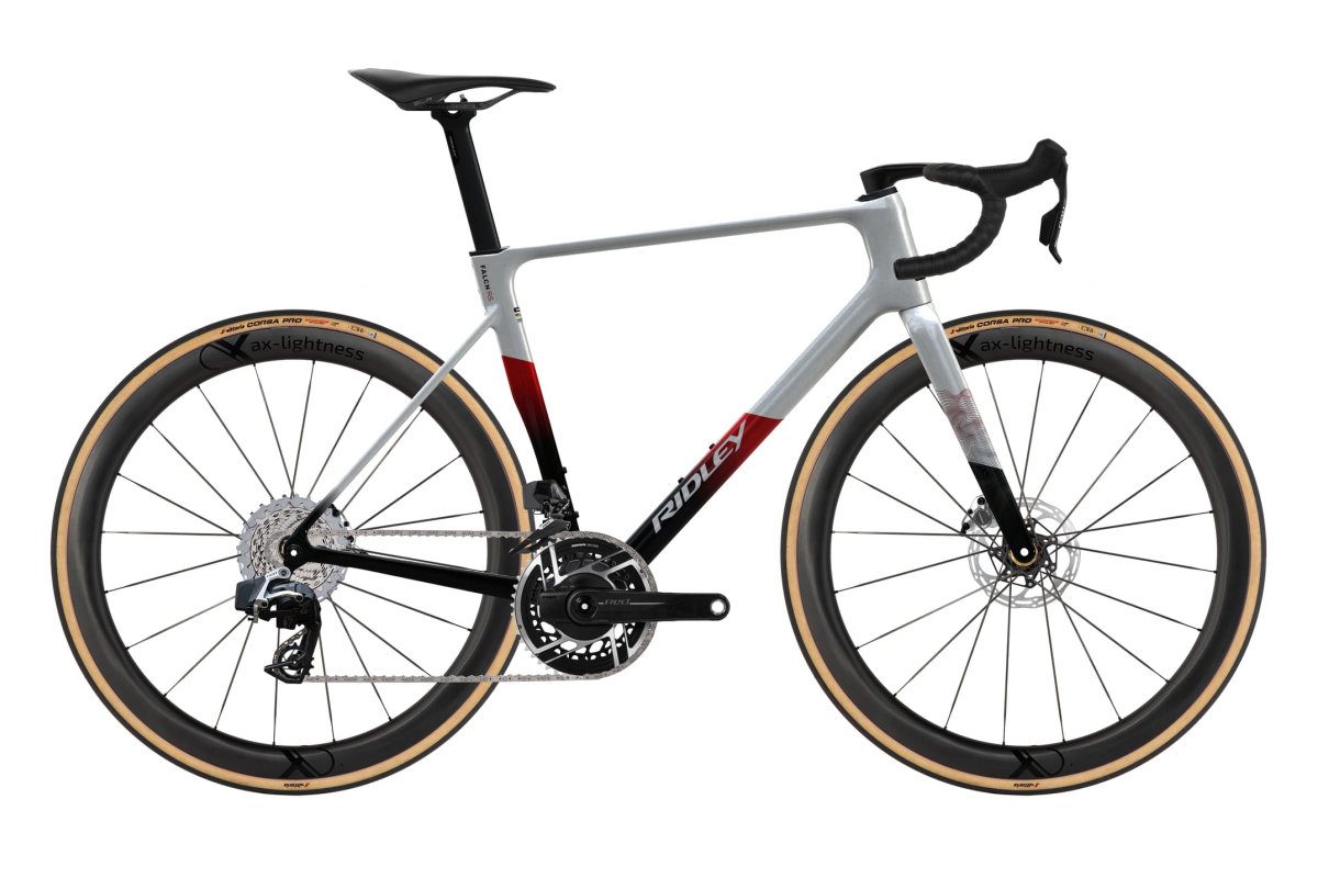 Doctorbike RIDLEY FALCN RS 2.0 RED AXS FR226L2S - ARGENTO (2027) Doctorbike RIDLEY FALCN RS 2.0 RED AXS FR226L2S - ARGENTO (2027)