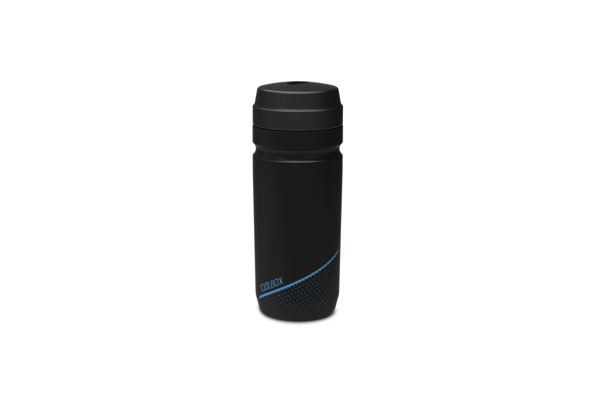 Doctorbike PORTA ATTREZZI CUBE 600ml BLACK/GREY/BLUE