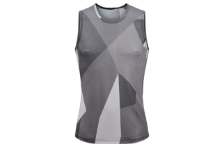 MAGLIA TERMICA CUBE SENZA MANICHE MESH GREY CAMO