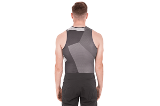 MAGLIA TERMICA CUBE SENZA MANICHE MESH GREY CAMO