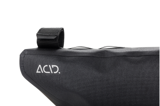 BORSELLO TRIANGOLARE ACID FRAMEBAG 4 BLACK