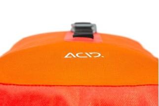 BORSA DA BICICLETTA ACID TRAVLR 20/2 RED BLACK