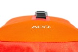 BORSA DA BICICLETTA ACID TRAVLR 20/2 RED BLACK