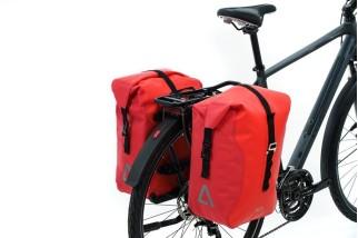 BORSA DA BICICLETTA ACID TRAVLR 20/2 FLAME'N'BLACK