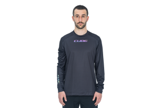 MAGLIA CUBE UOMO ATX L/S BLACK