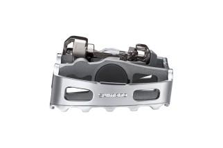PEDALI SHIMANO M324 SPD ARGENTO CON TACCHETTE SM-SH56