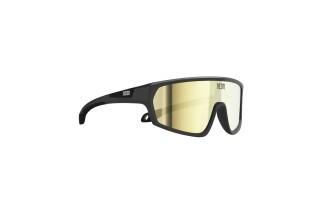 Doctorbike OCCHIALE DA SOLE JUNIOR NEON RAPTOR BLACK MATT MIRROR BRONZE