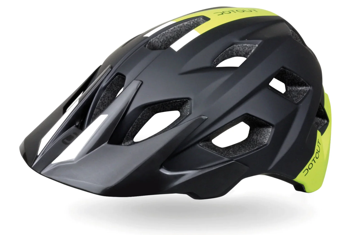 CASCO DOTOUT HAMMER MATT BLACK MATT LIME CASCO DOTOUT HAMMER MATT BLACK MATT LIME