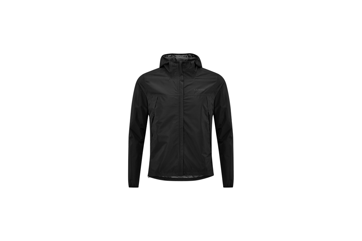 GIACCA ANTIPIOGGIA CUBE CMPT BLACK