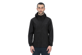 GIACCA ANTIPIOGGIA CUBE CMPT BLACK