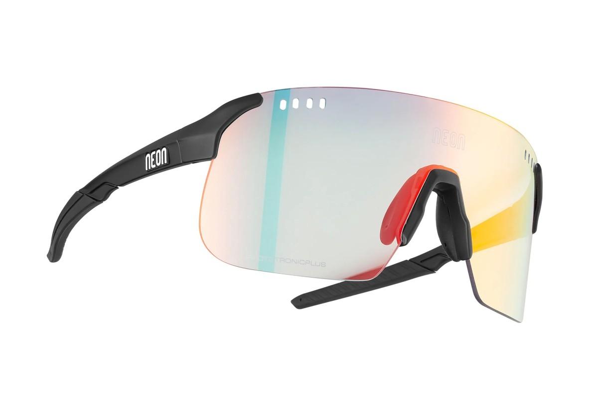 Doctorbike OCCHIALE NEON SKY 2.0 AIR BLACK MATT PHOTOTRONIC PLUS RED CAT 1-3 Doctorbike OCCHIALE NEON SKY 2.0 AIR BLACK MATT PHOTOTRONIC PLUS RED CAT 1-3
