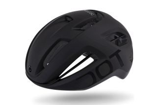 Doctorbike CASCO DOTOUT COUPE' PRO MATT BLACK-SHINY BLACK