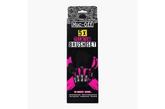 SET SPAZZOLE PULIZIA MUC-OFF 5X PREMIUM BRUSH SET - 5 PEZZI