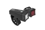 Doctorbike KIT LUCI AXA NITELINE T4-R ANTERIORE E POSTERIORE - LED - RICARICA USB