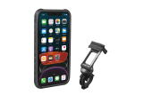 CUSTODIA RIDECASE TOPEAK PER IPHONE 11 NERA/GRIGIA C/SUPPORTO INCLUSO