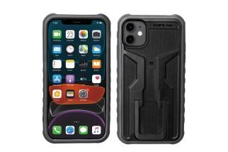 CUSTODIA RIDECASE TOPEAK PER IPHONE 11 NERA/GRIGIA C/SUPPORTO INCLUSO