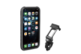 CUSTODIA RIDECASE TOPEAK PER IPHONE 11 PRO NERA/GRIGIA C/SUPPORTO INCLUSO