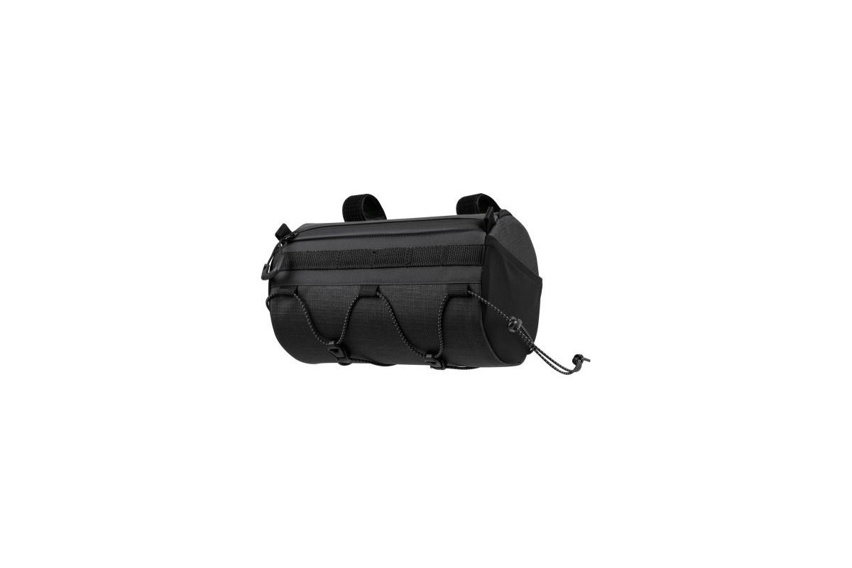 Doctorbike BORSELLO AL MANUBRIO TUBULAR BARBAG (3,8 L) NERO CON CINTURINI IN VELCRO
