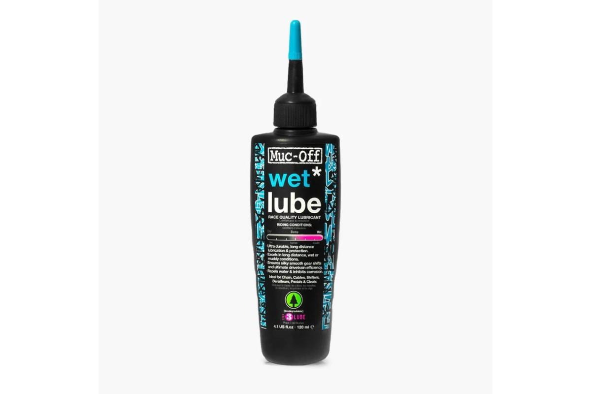 LUBRIFICANTE CATENA UMIDO MUC-OFF WET WEATHER LUBE - FLACONE 120ML LUBRIFICANTE CATENA UMIDO MUC-OFF WET WEATHER LUBE - FLACONE 120ML