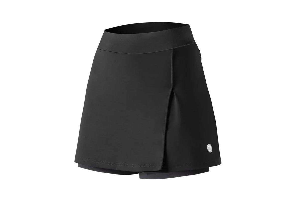 GONNA DOT OUT CON FONDELLO FUSION SKIRT BLACK BLACK GONNA DOT OUT CON FONDELLO FUSION SKIRT BLACK BLACK