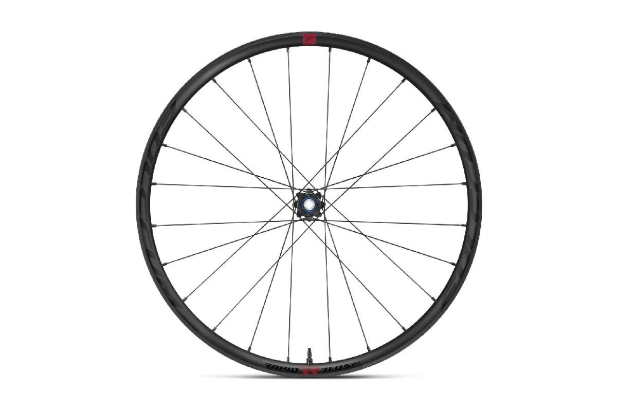 Doctorbike COPPIA RUOTE FULCRUM GRAVEL RAPID RED 5 DB 2WF-R XDR C23 AFS ANT. HH12+KIT HH15 - POST. HH12/142 XDR C/DRP E NASTRO + VALVOLA 2W