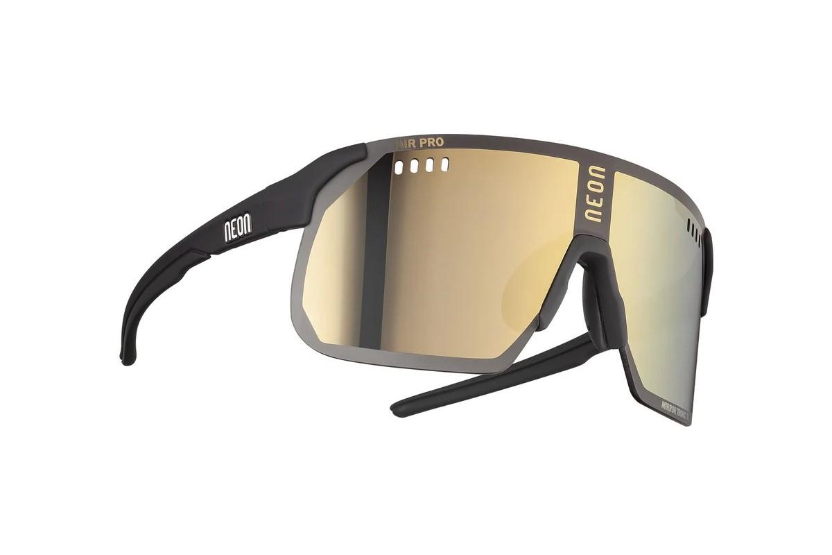 OCCHIALE NEON AIR PRO BLACK MATT MIRROR BRONZE CAT 3 OCCHIALE NEON AIR PRO BLACK MATT MIRROR BRONZE CAT 3
