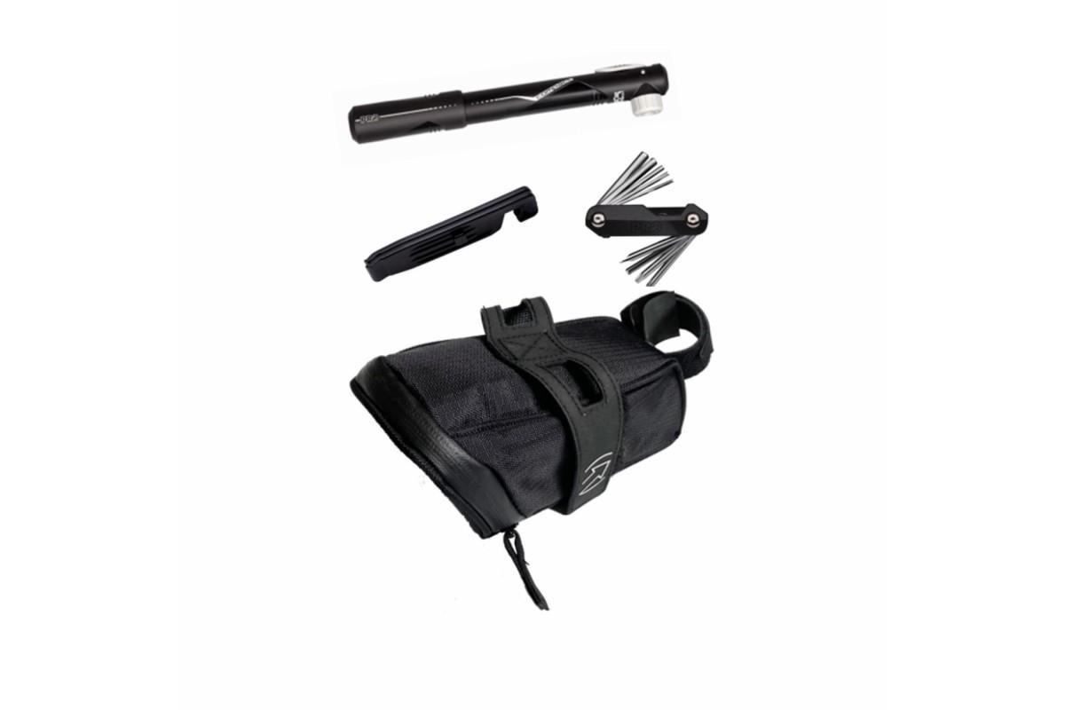 CONFEZIONE PRO (BORSELLO, MINIPOMPA, LEVAGOMME, MULTI TOOL)