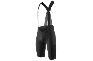 Doctorbike SALOPETTE ASSOS UOMO TACTICA KIESKAFER GRAVEL BIB SHORTS T5 BLACK SERIES