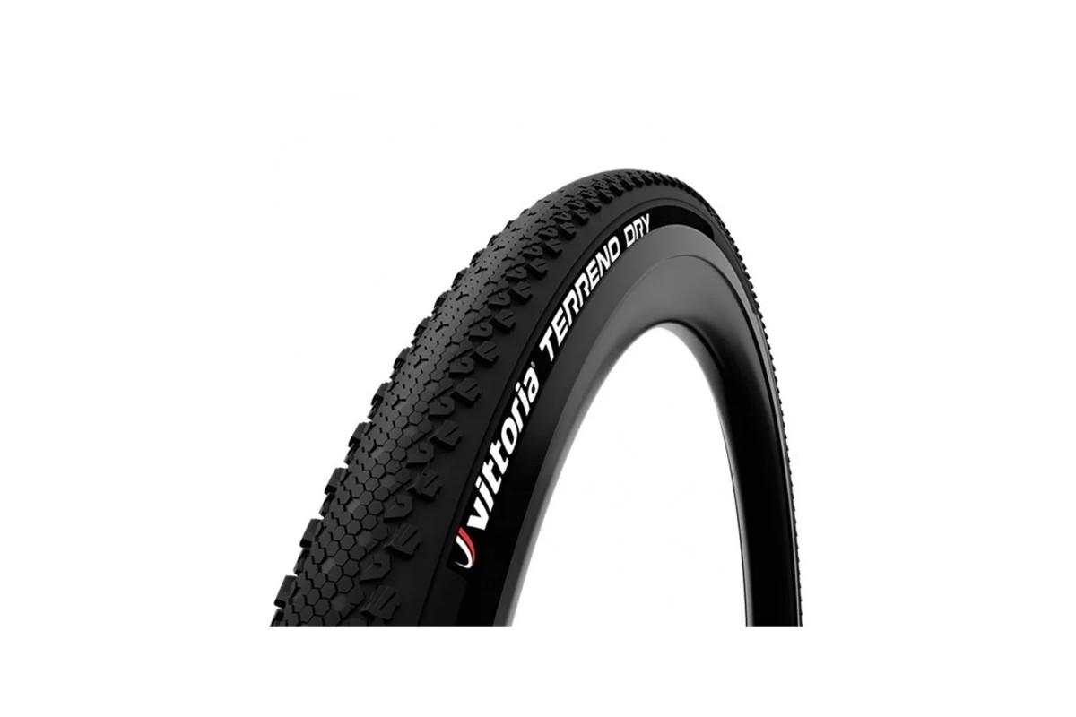 Doctorbike COPERTONE VITTORIA GRAVEL TERRENO DRY 700x35c 37-622 RIGID FULL BLACK