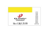 Doctorbike CAMERA D'ARIA ELEVEN 16x1,50/1,75 VALVOLA ITALIANA 30mm