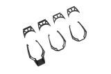 SET DISTANZIALI SHIMANO PRO VIDE EVO 1/4" 15/10/5mm