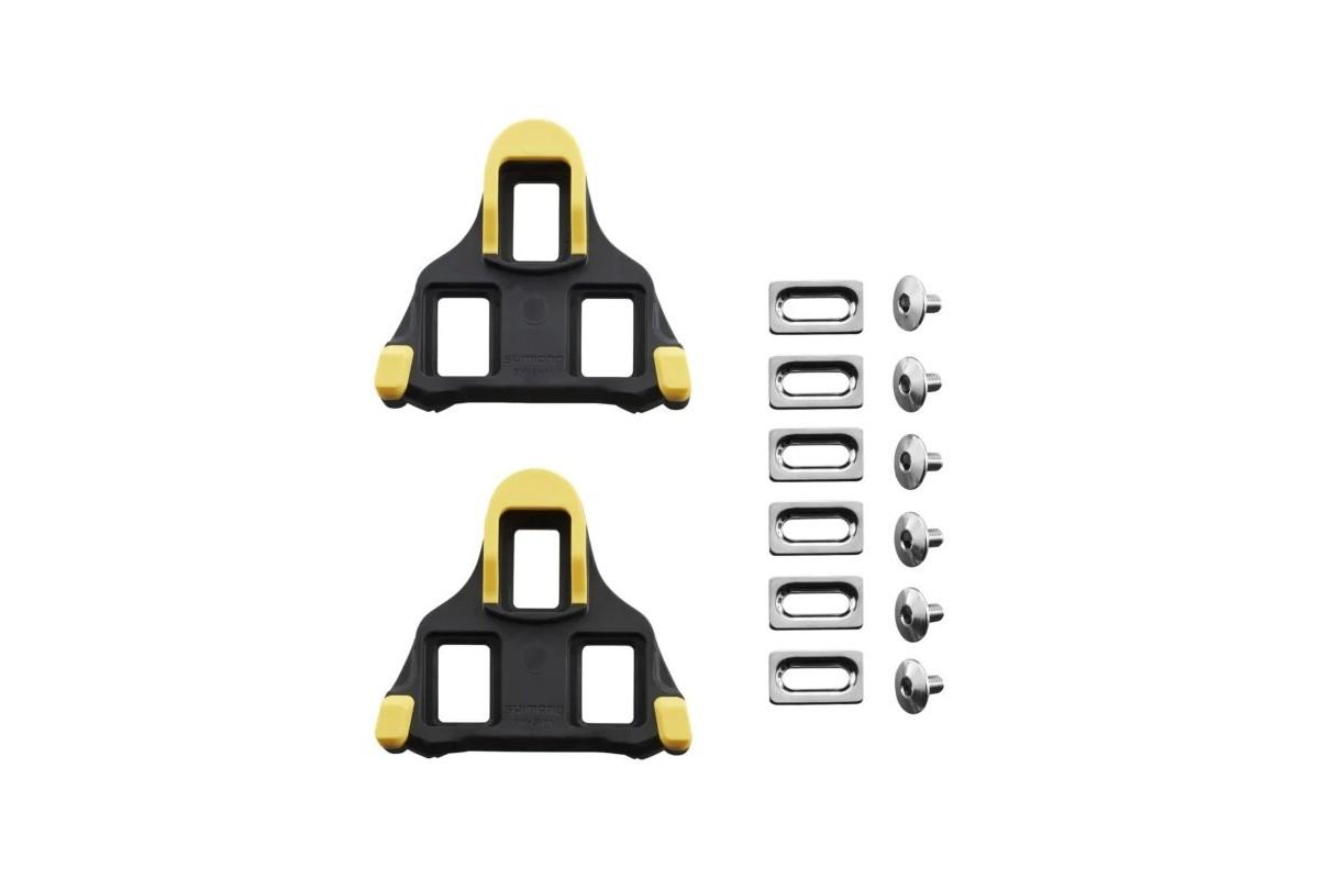 TACCHETTE SHIMANO PEDALI SPD-SL SH11 - GIALLO 6°